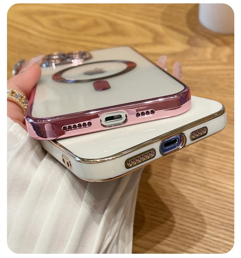 Magnetic Plating iPhone Case 12/13/14