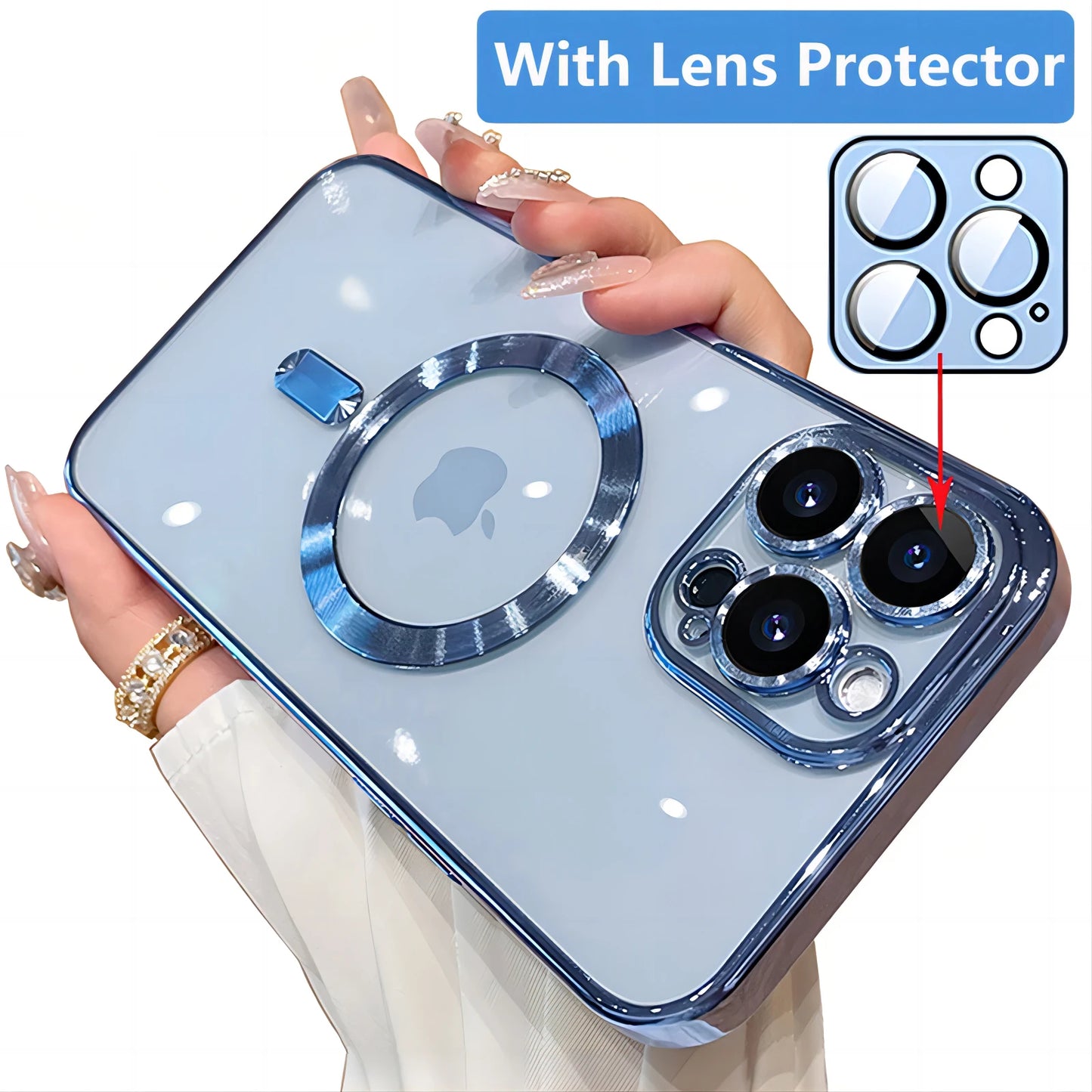 Magnetic Plating iPhone Case 12/13/14